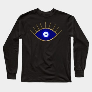 I See You Blue Evil Eye Long Sleeve T-Shirt